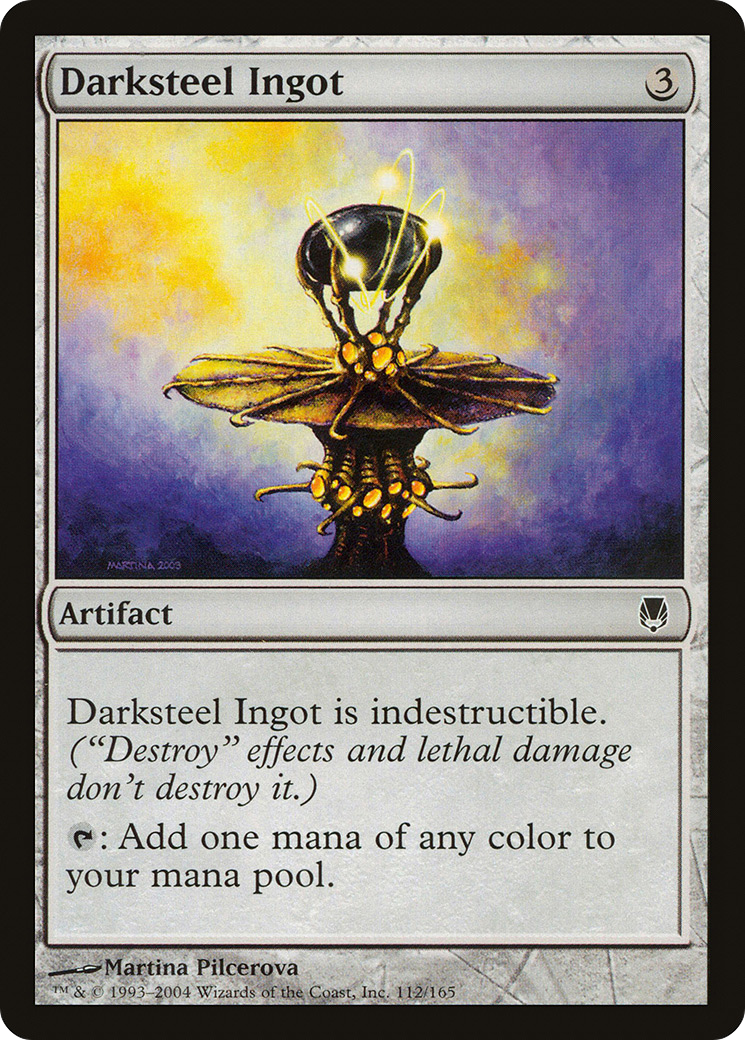 Darksteel Ingot (DST-112) (Foil)