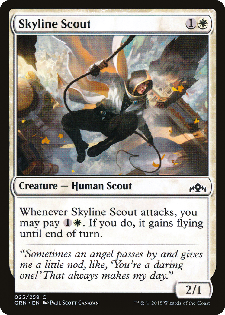 Skyline Scout (GRN-025) (Foil)