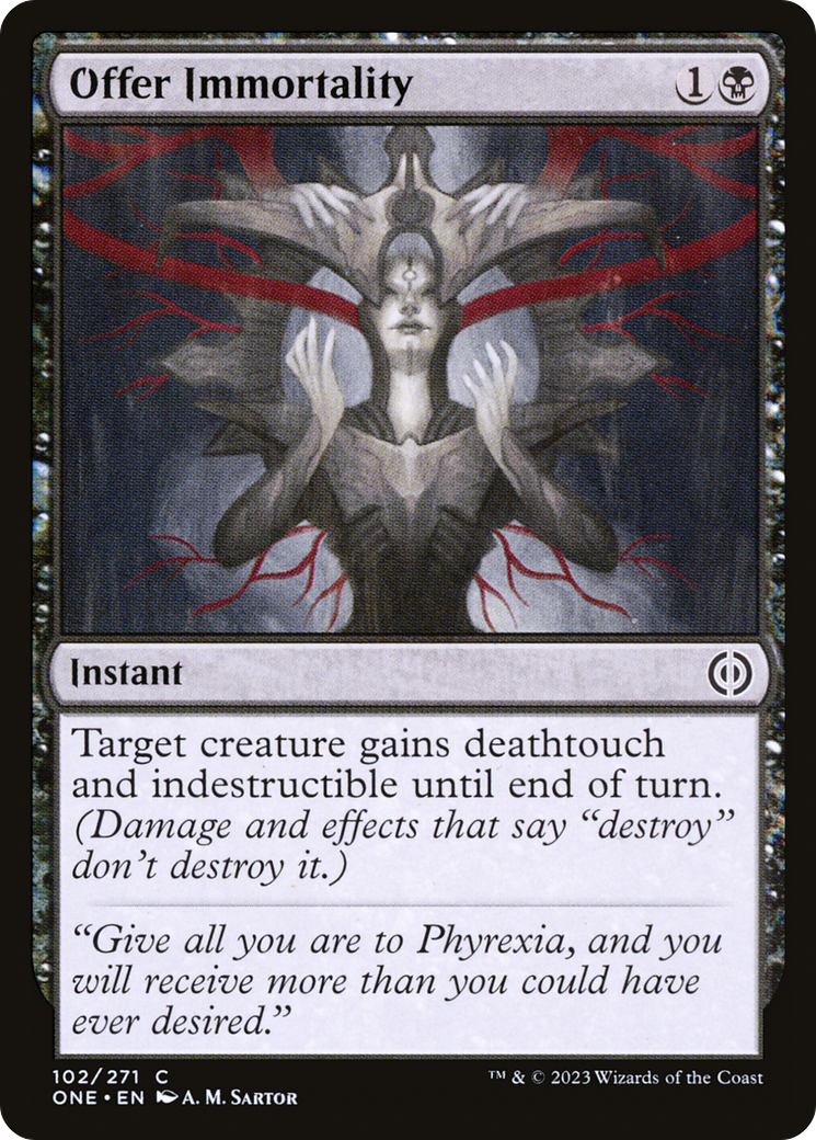 Offer Immortality (ONE-102) (Foil)
