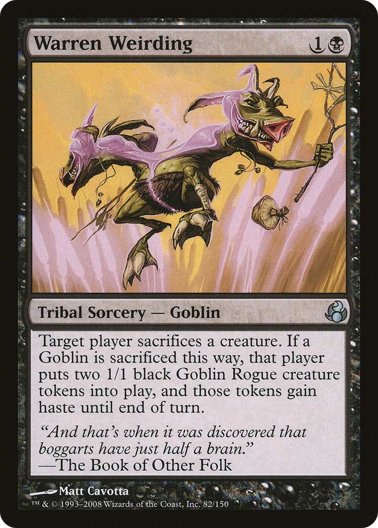 Warren Weirding (MOR-082) (Foil)