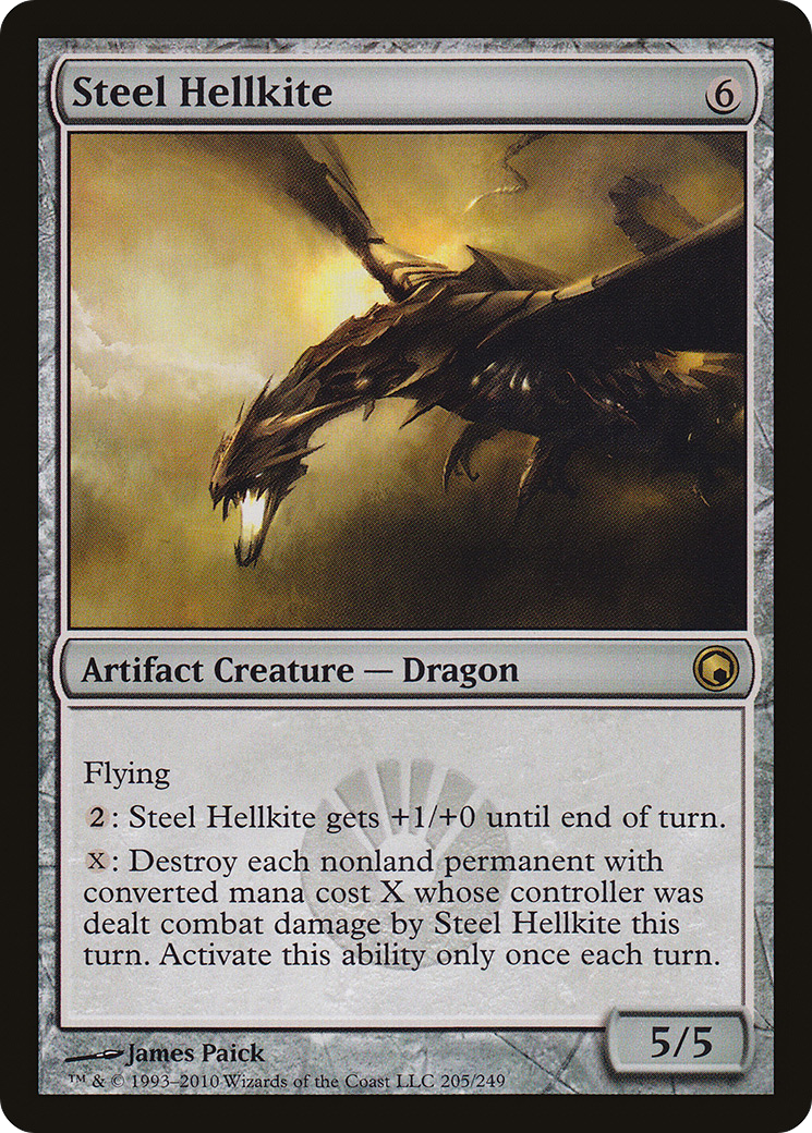 Steel Hellkite (SOM-205) (Foil)