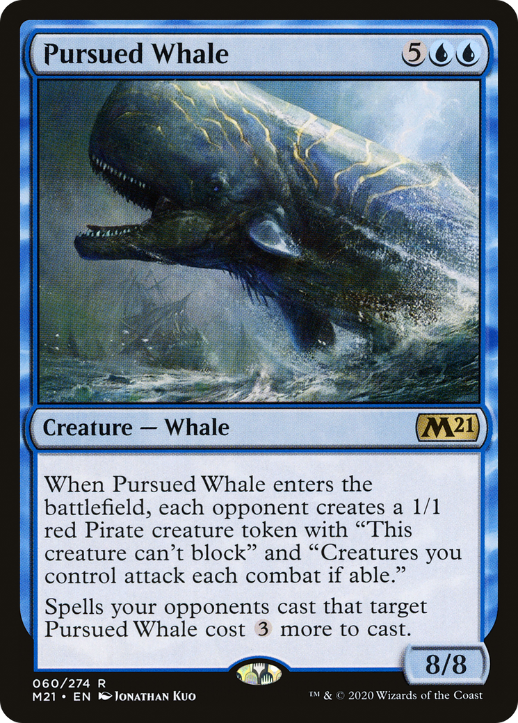 Pursued Whale (M21-060) (Foil)