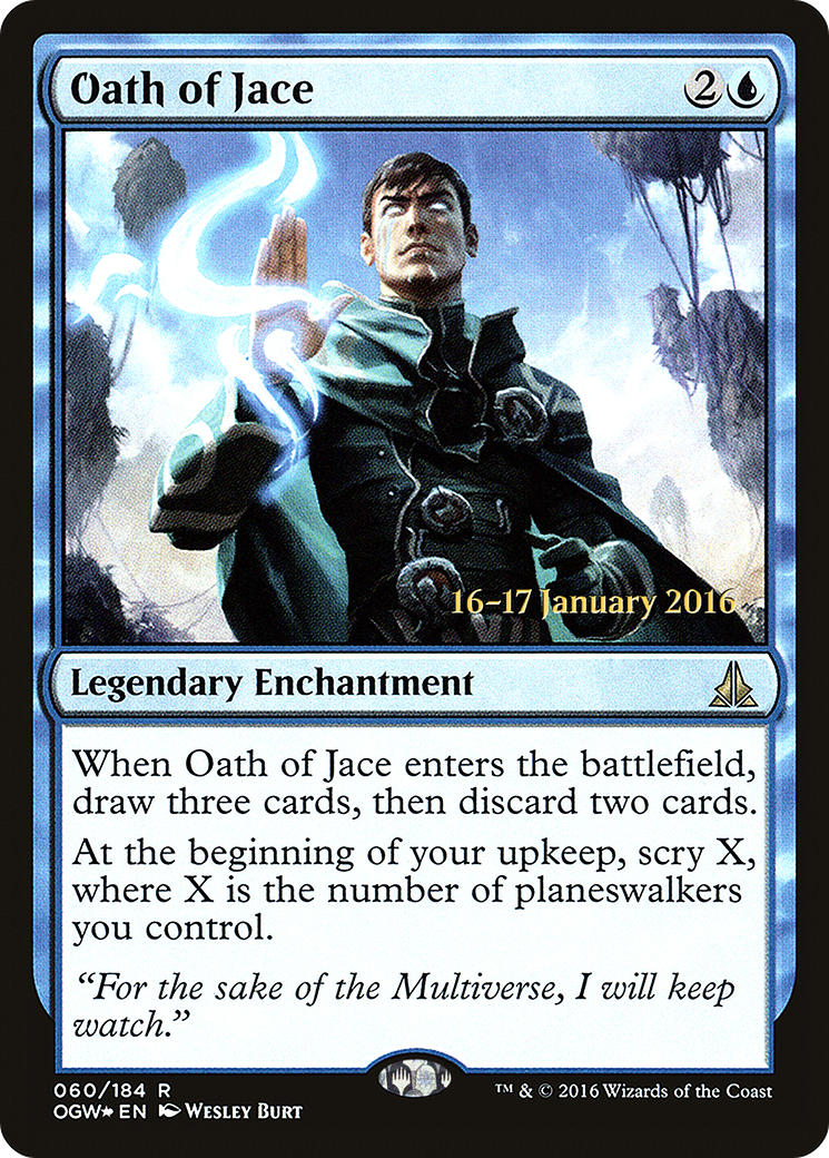 Oath of Jace (PRE-60S) (Foil)
