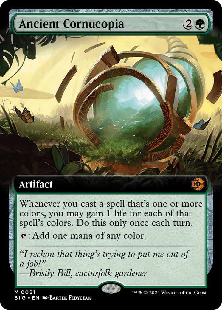 Ancient Cornucopia (BIG-081) (Extended Art) (Foil)