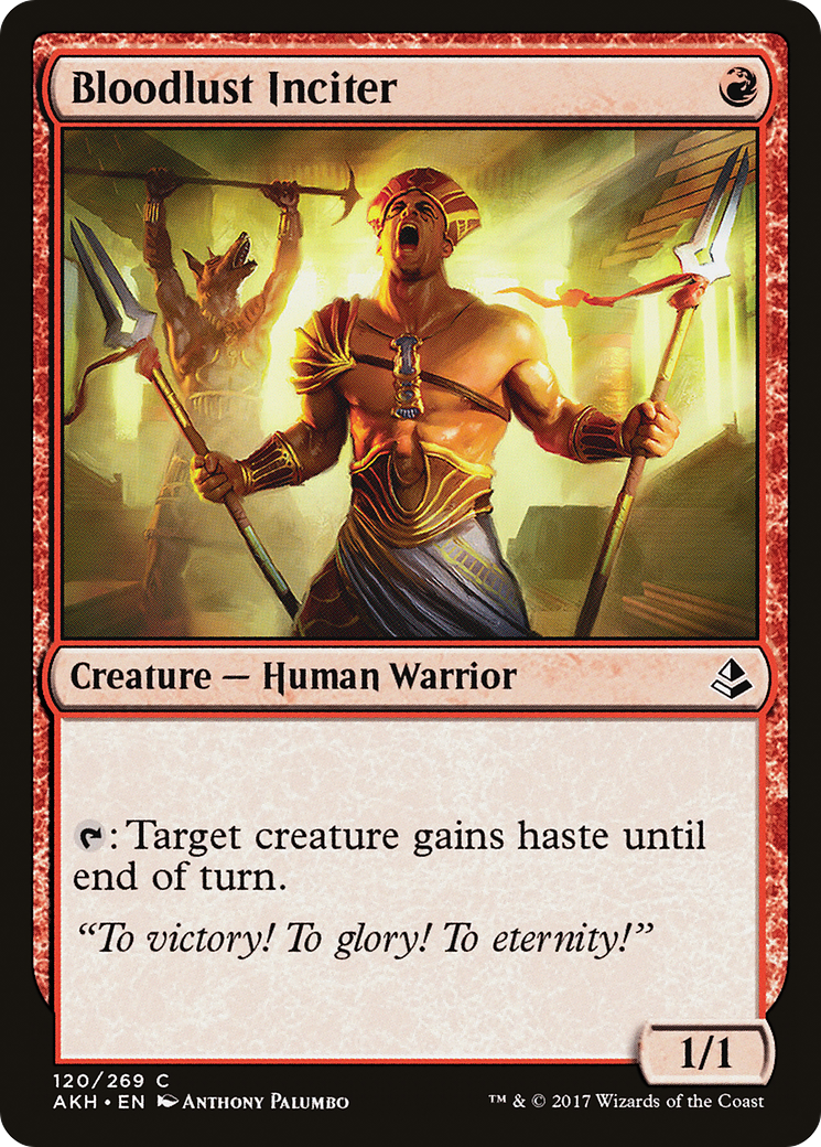 Bloodlust Inciter (AKH-120)
