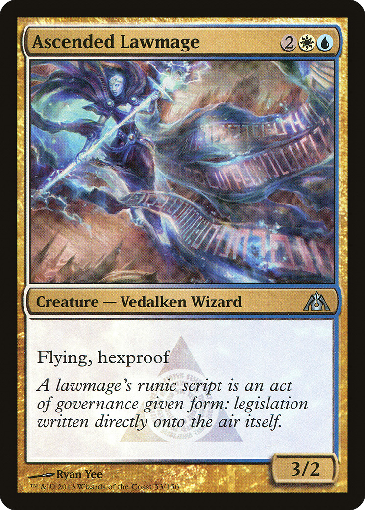 Ascended Lawmage (DGM-053) (Foil)