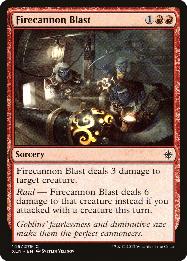 Firecannon Blast (XLN-145) (Foil)