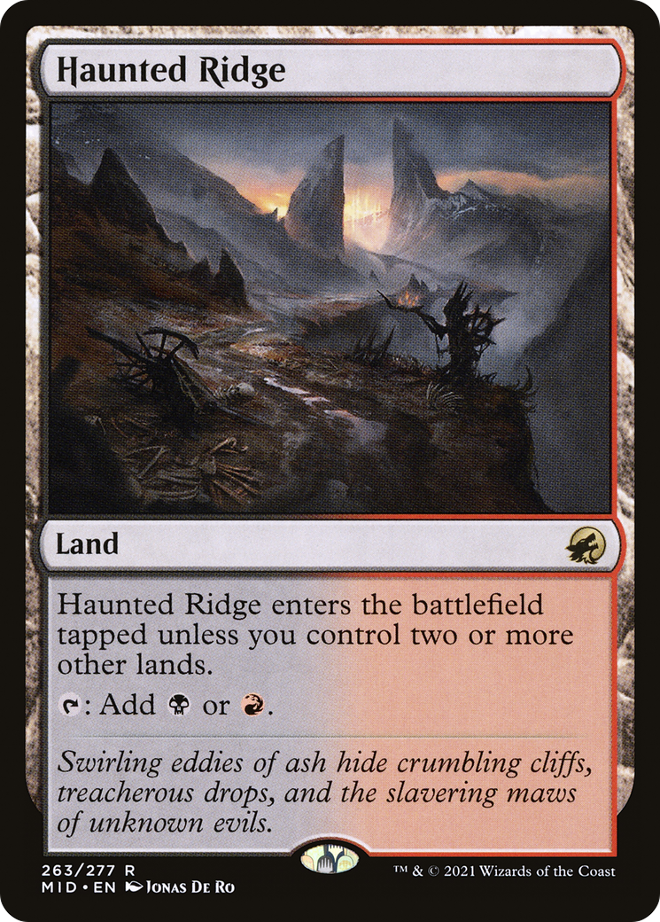 Haunted Ridge (MID-263) (Foil)