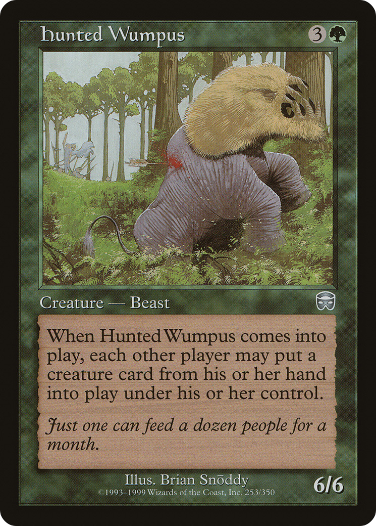 Hunted Wumpus (MMQ-253)