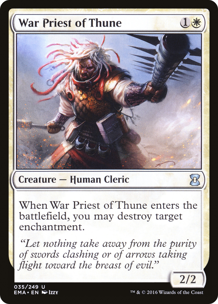 War Priest of Thune (EMA-035) (Foil)