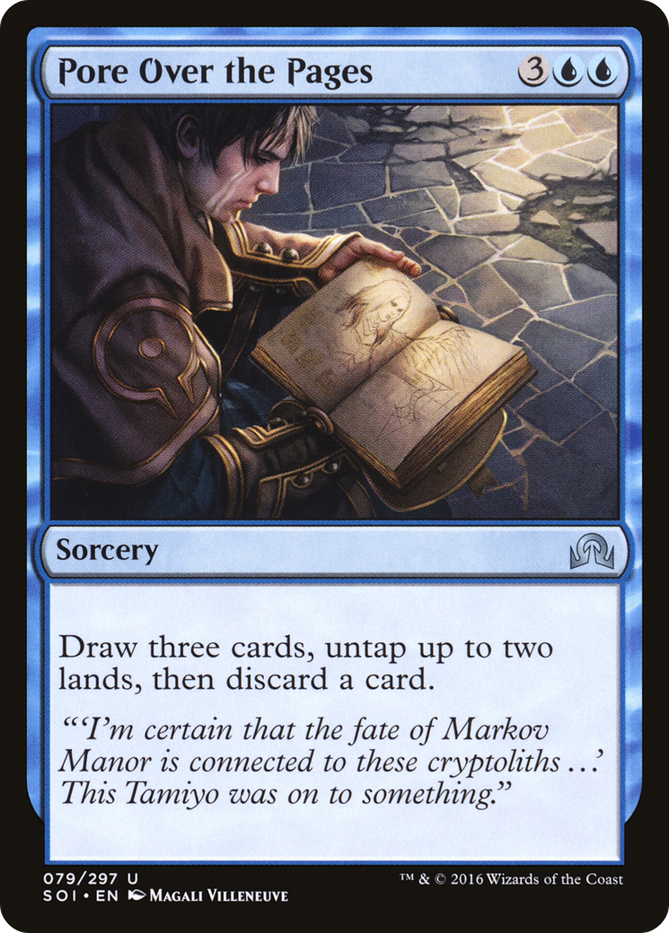 Pore Over the Pages (SOI-079) (Foil)