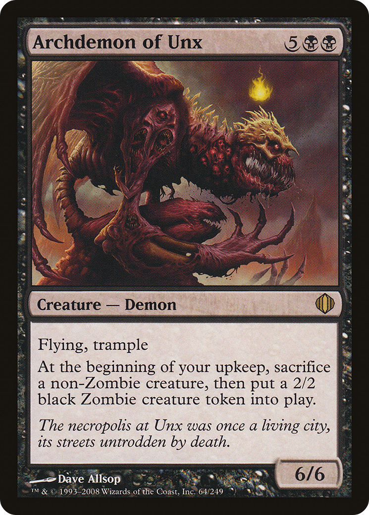 Archdemon of Unx (ALA-064) (Foil)