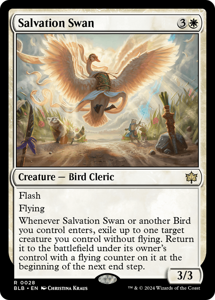 Salvation Swan (BLB-028) (Foil)