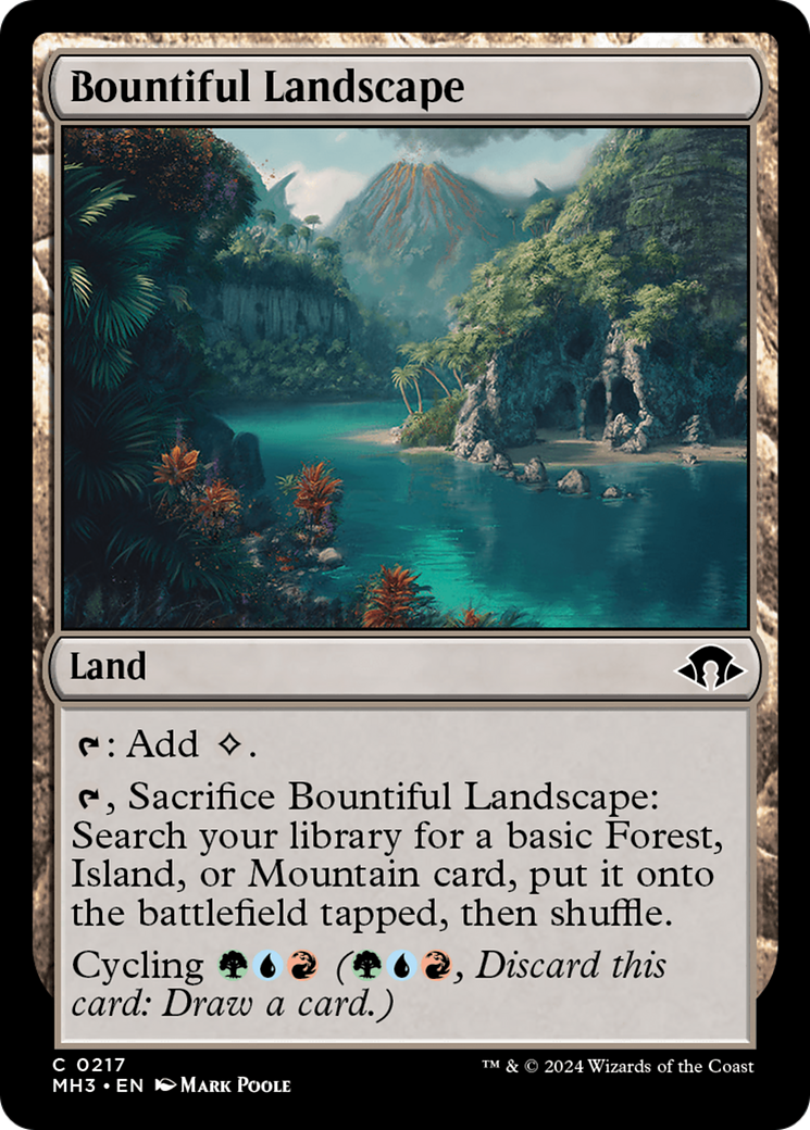 Bountiful Landscape (MH3-217) (Foil)