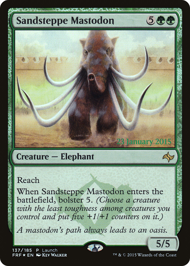 Sandsteppe Mastodon (LARP-137) (Foil)