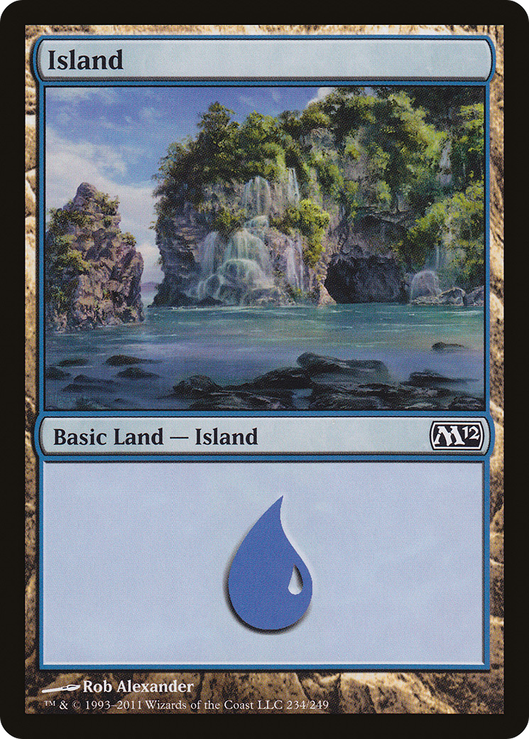 Island (M12-234) (Foil)
