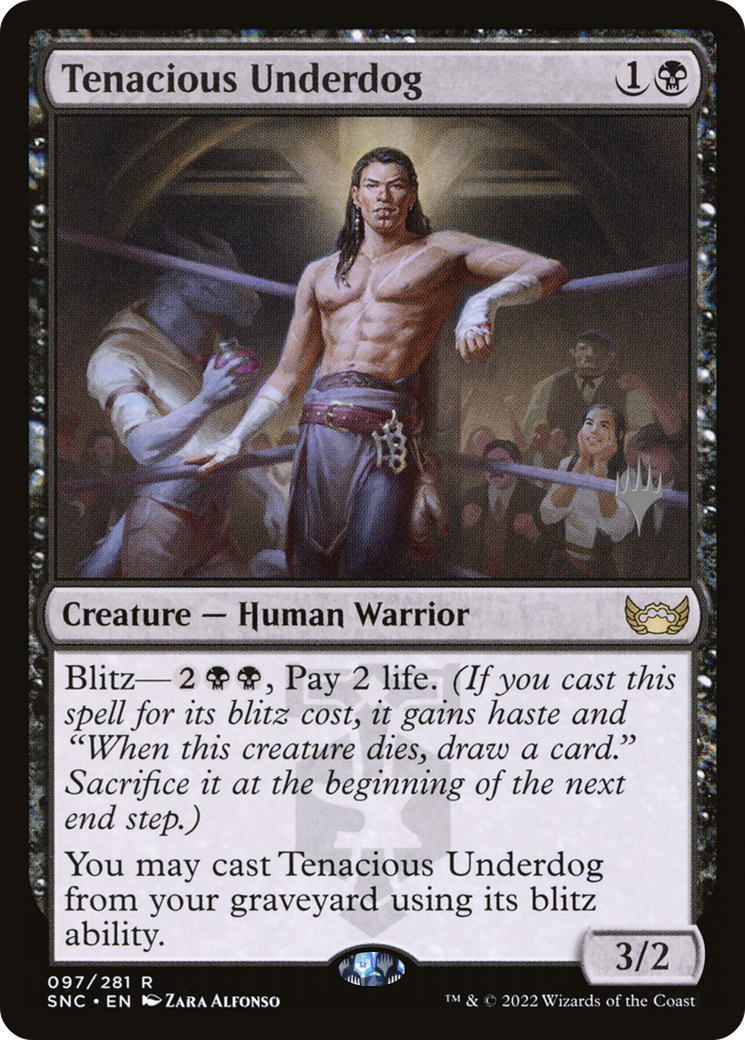 Tenacious Underdog (PPSNC-97P) (Foil)