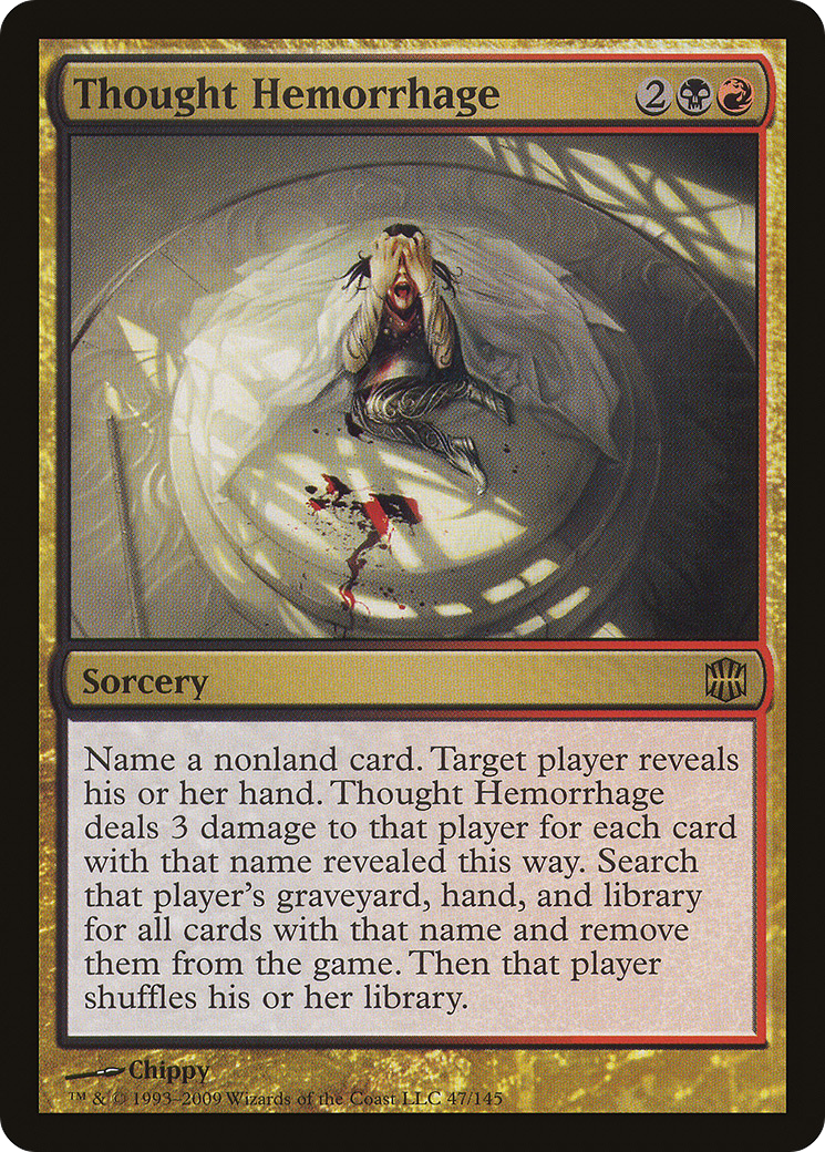 Thought Hemorrhage (ARB-047) (Foil)