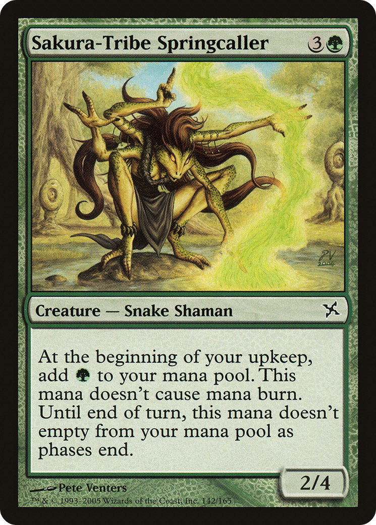 Sakura-Tribe Springcaller (BOK-142) (Foil)