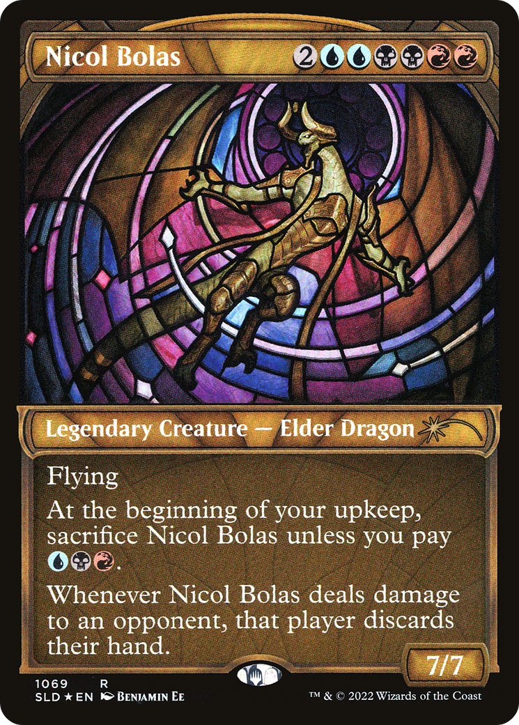 Nicol Bolas (SLD-1069) (Showcase) (Foil)