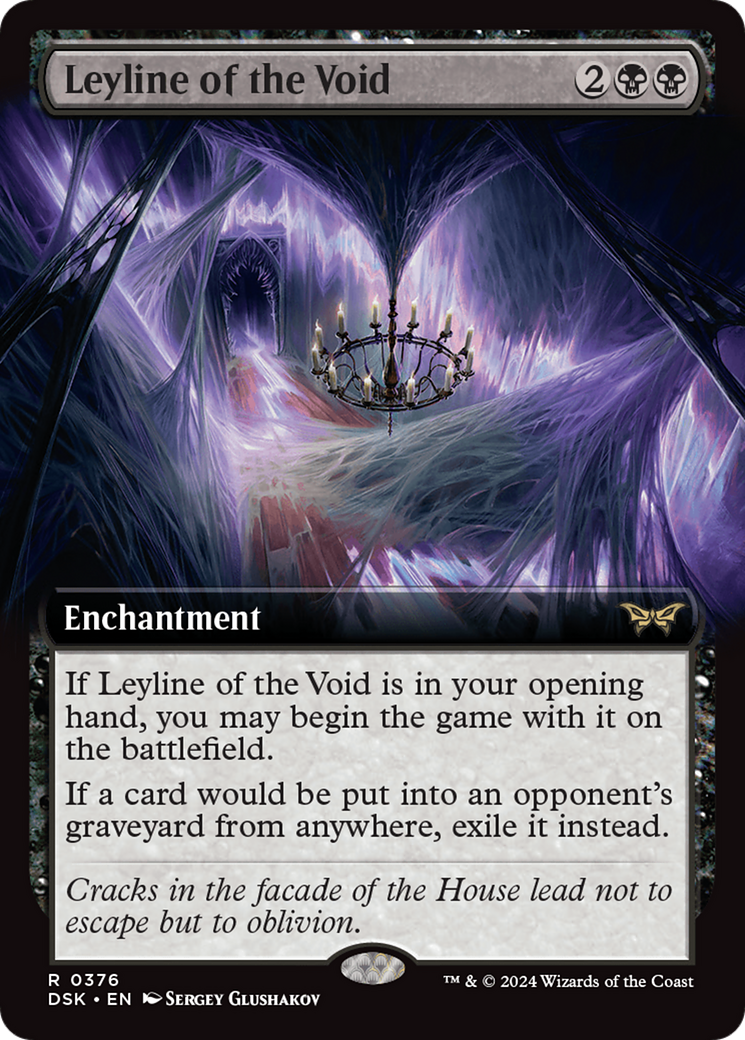 Leyline of the Void (DSK-376) (Extended Art) (Foil)