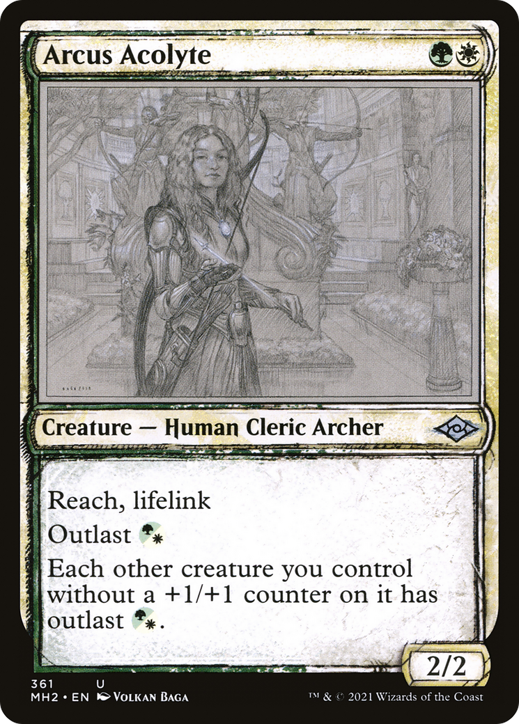 Arcus Acolyte (MH2-361) (Showcase) (Foil)