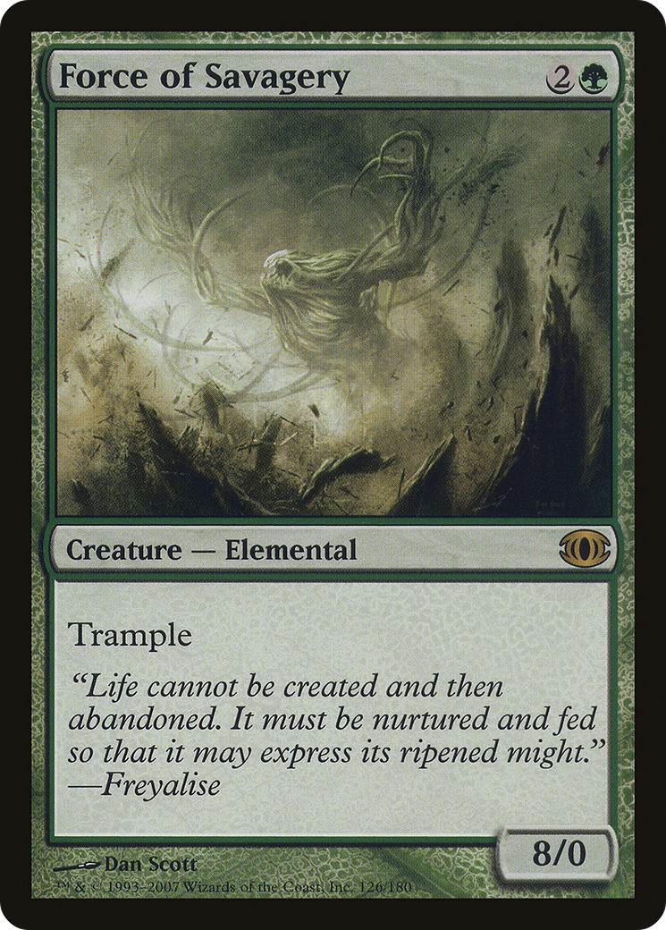 Force of Savagery (FUT-126) (Foil)