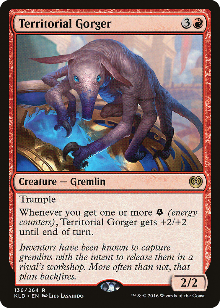 Territorial Gorger (KLD-136) (Foil)