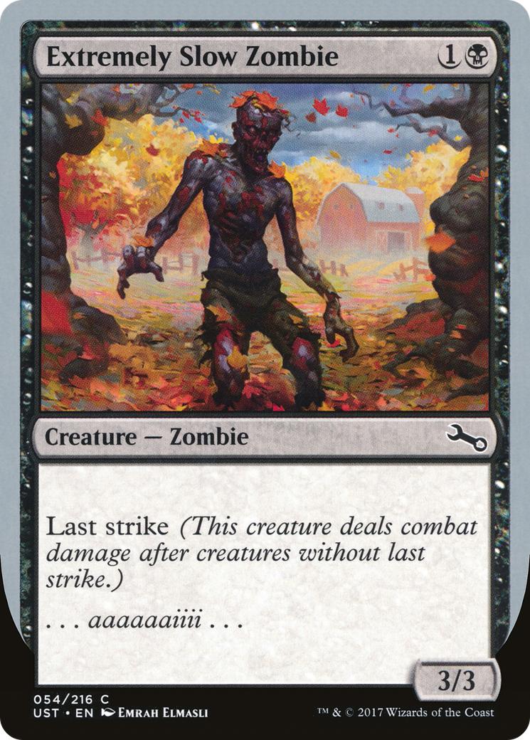 Extremely Slow Zombie (UST-54B) (Foil)