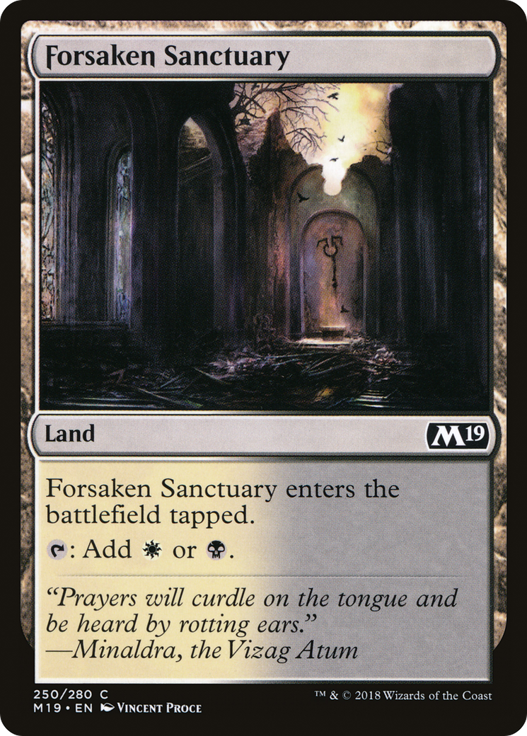 Forsaken Sanctuary (M19-250) (Foil)