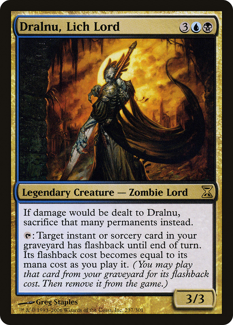 Dralnu, Lich Lord (TSP-237) (Foil)