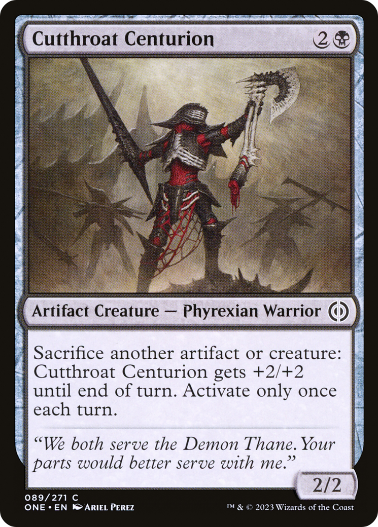 Cutthroat Centurion (ONE-089)