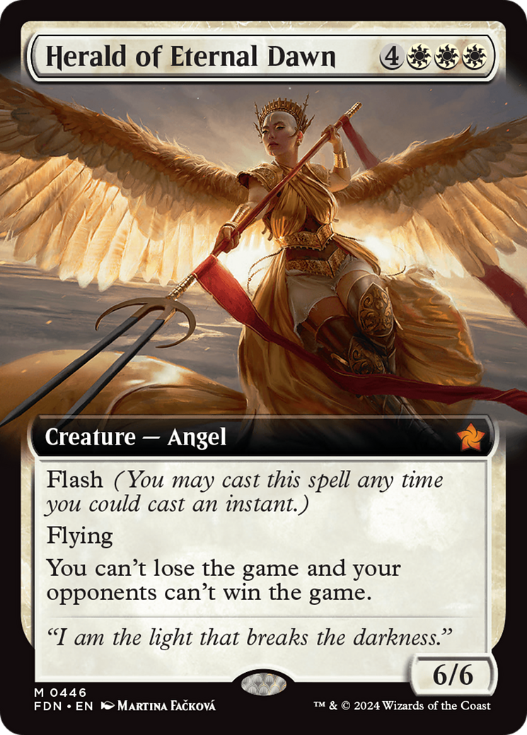Herald of Eternal Dawn (FDN-446) (Extended Art)