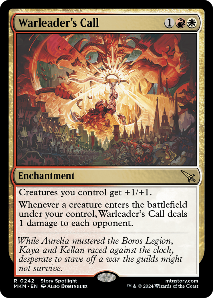 Warleader's Call (MKM-242) (Foil)