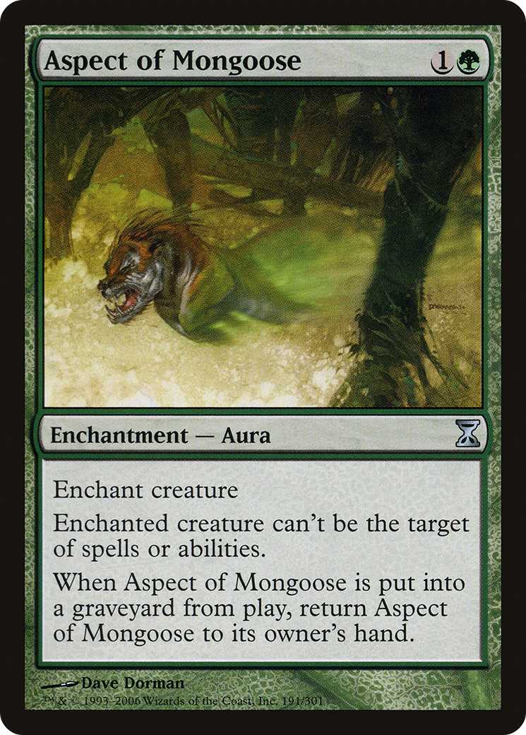 Aspect of Mongoose (TSP-191) (Foil)