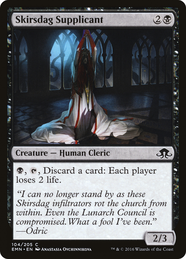 Skirsdag Supplicant (EMN-104) (Foil)