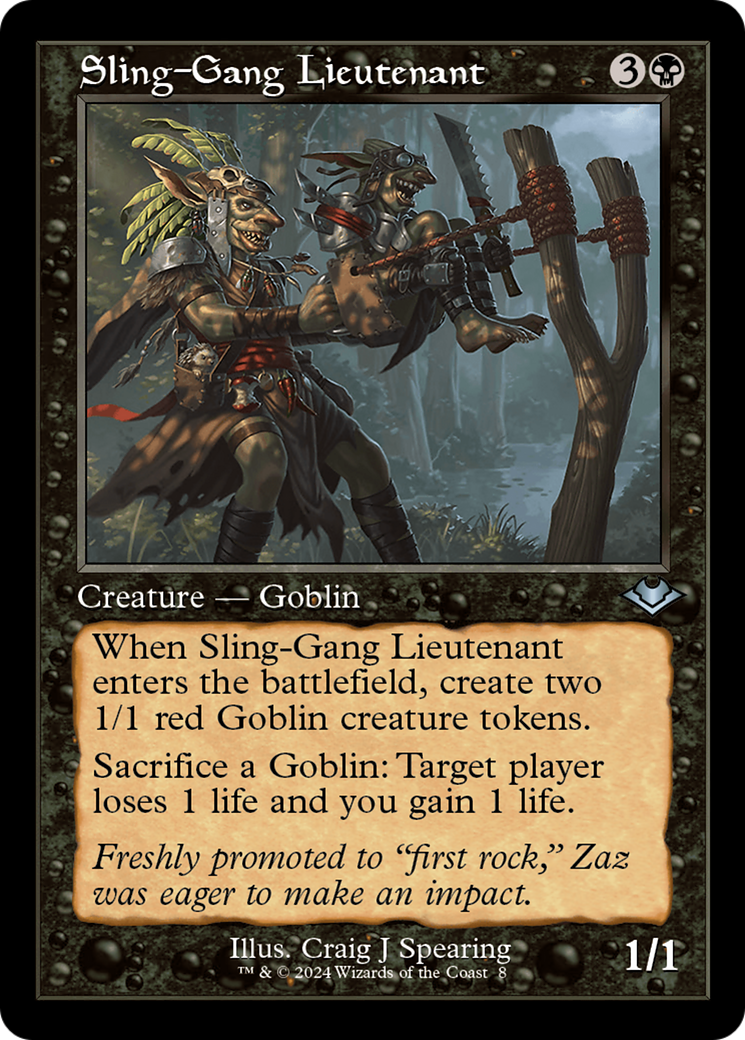 Sling-Gang Lieutenant (MH1-008) (Foil)