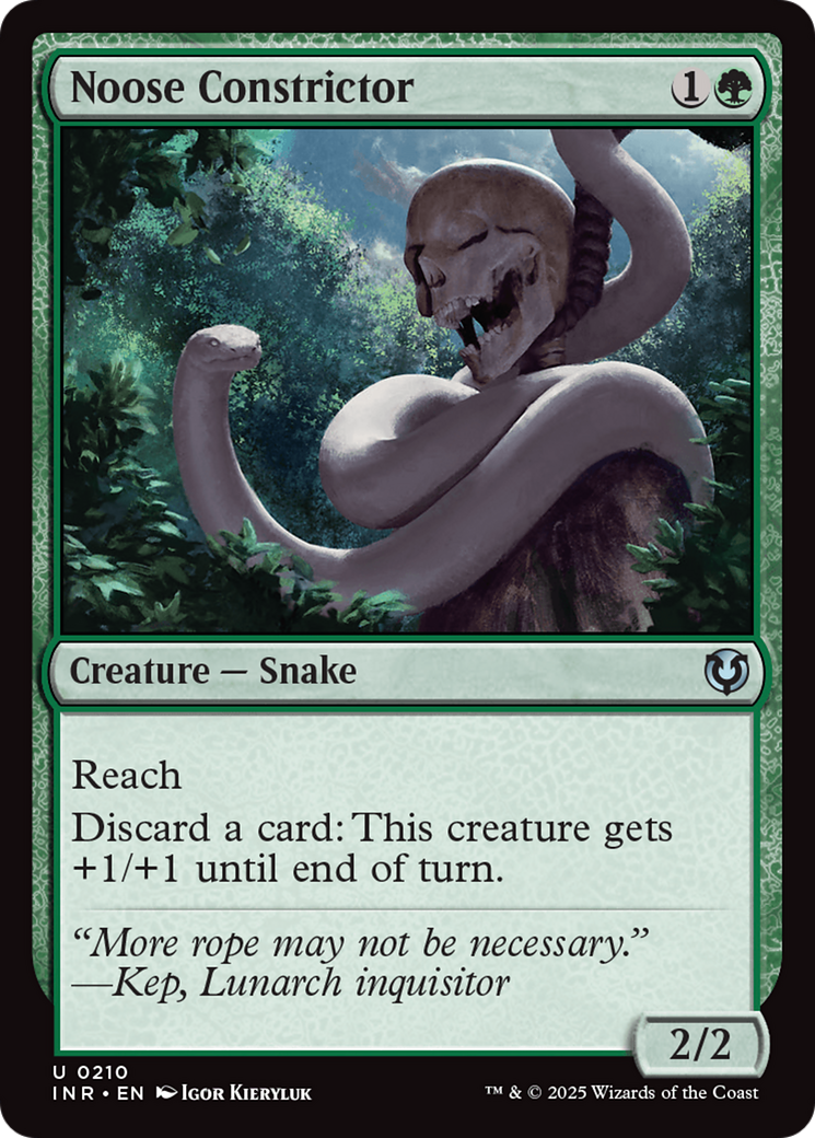 Noose Constrictor (INR-210)