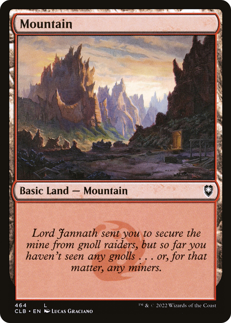 Mountain (CLB-464) (Foil)