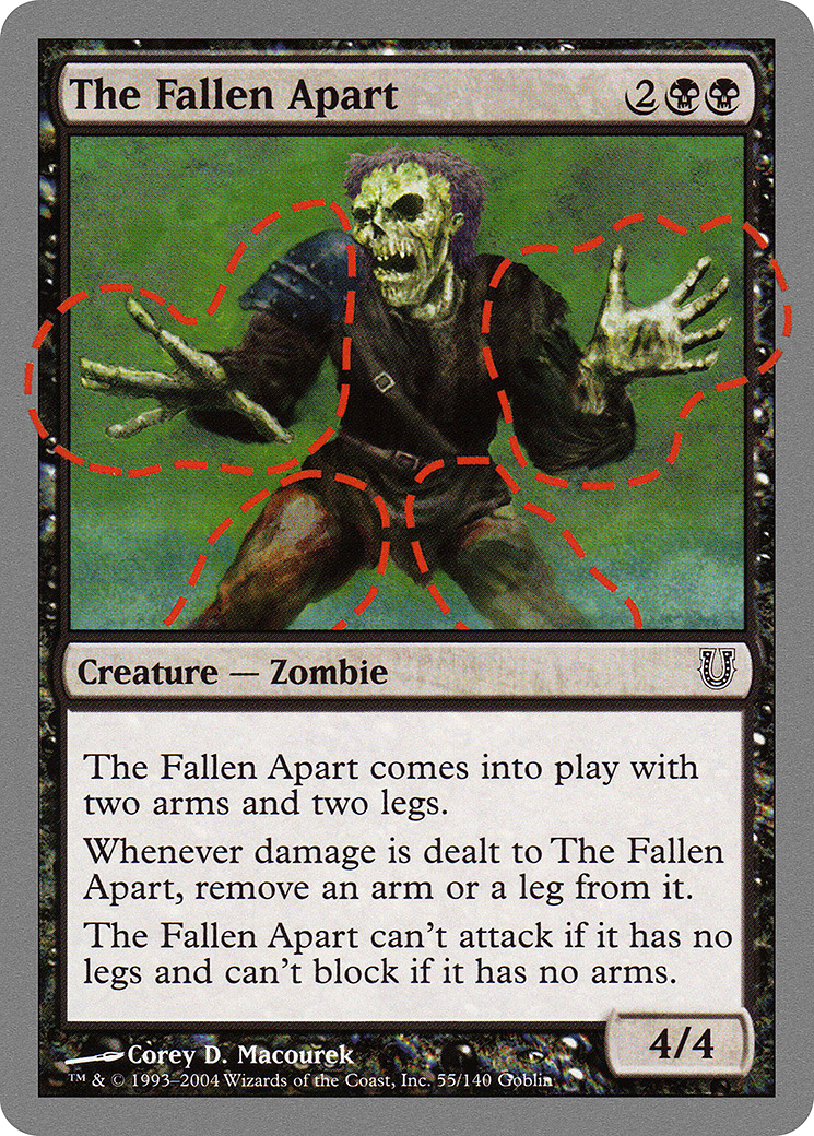 The Fallen Apart (UNH-055) (Foil)