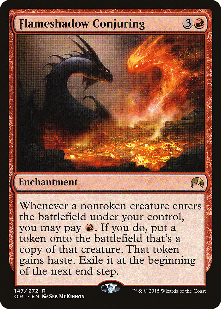 Flameshadow Conjuring (ORI-147) (Foil)