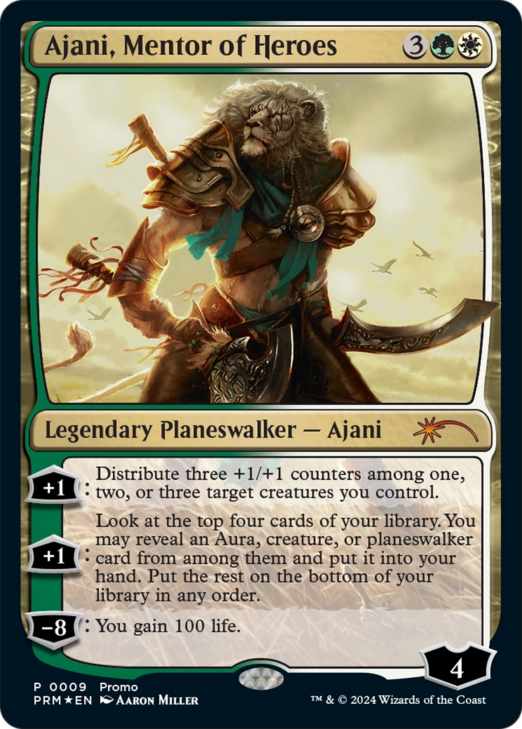 Ajani, Mentor of Heroes (UMP-2024-3) (Foil)