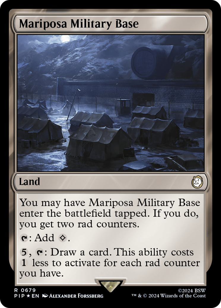 Mariposa Military Base (PIP-679) (Surge Foil)