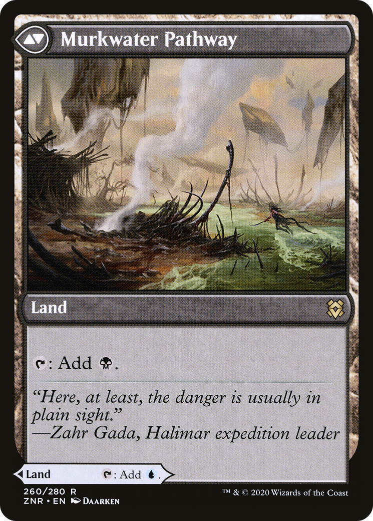 Clearwater Pathway // Murkwater Pathway (ZNR-260) (Foil)