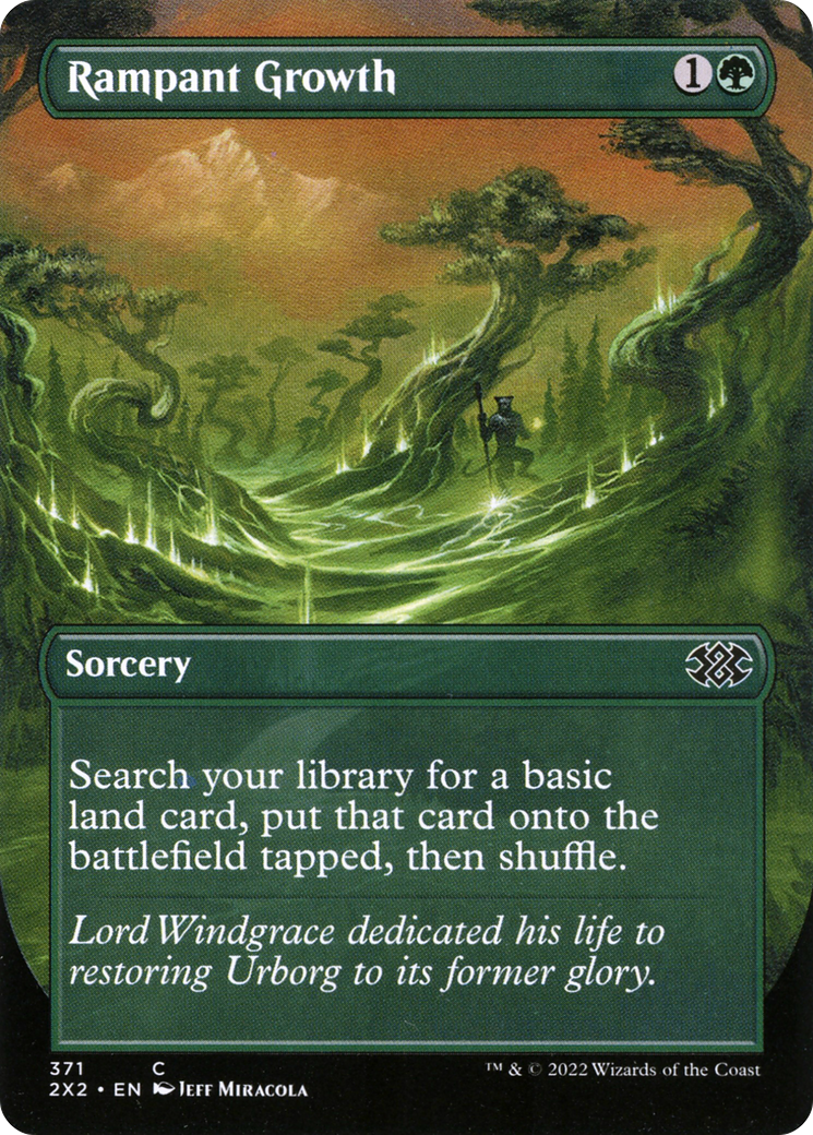 Rampant Growth (2X2-371) (Borderless) (Foil)