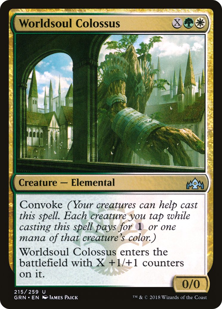 Worldsoul Colossus (GRN-215) (Foil)