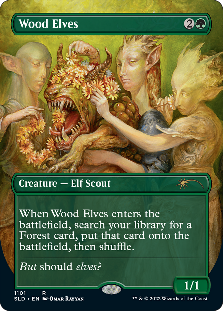 Wood Elves (SLD-1101) (Borderless) (Foil)