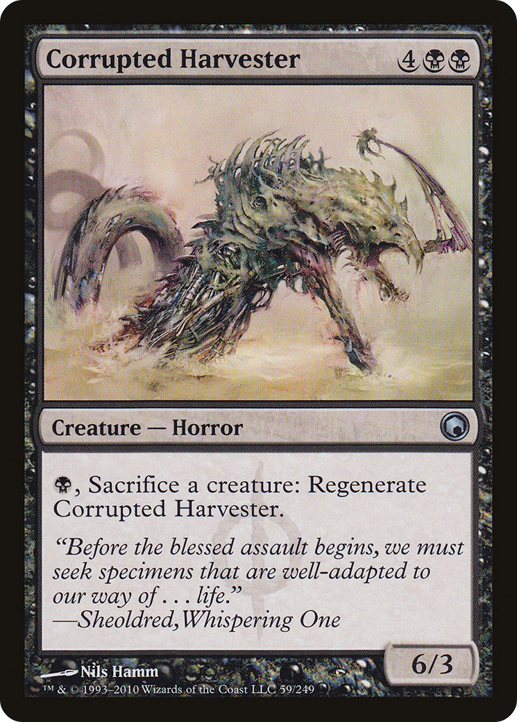 Corrupted Harvester (SOM-059) (Foil)