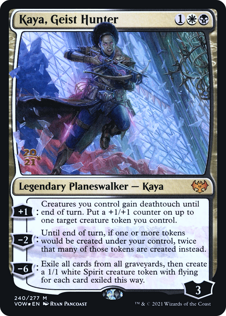 Kaya, Geist Hunter (PRE-240S) (Foil)