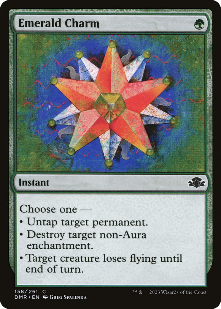 Emerald Charm (DMR-158) (Foil)